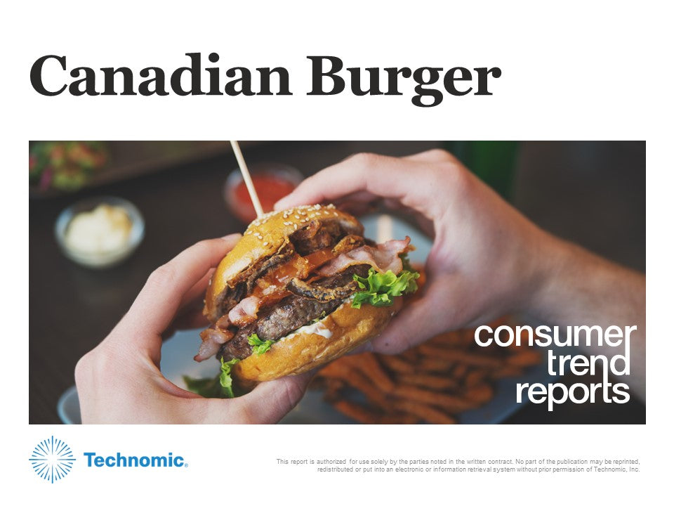 Canadian Burger Consumer Trend Report
