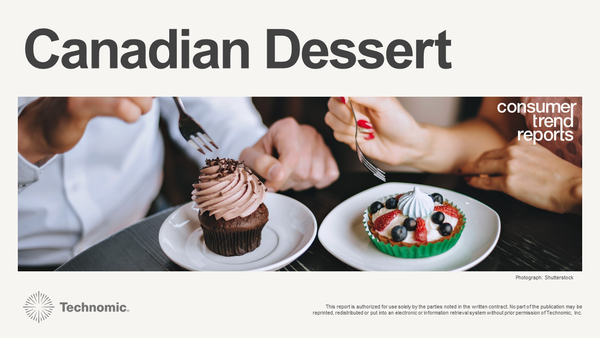 Canadian Dessert Consumer Trend Report