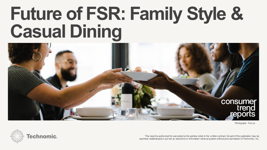 Future of FSR Consumer Trend Report