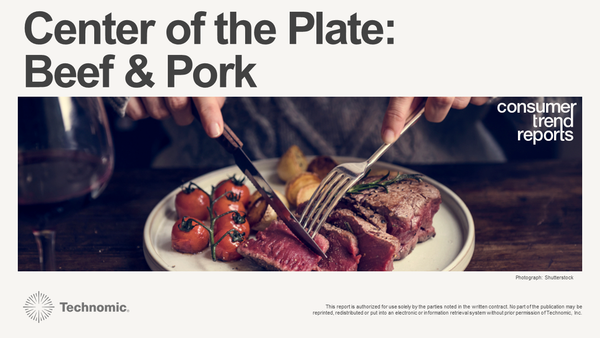 Center of the Plate: Beef & Pork Consumer Trend Report