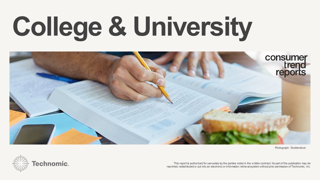 College & University Consumer Trend Report