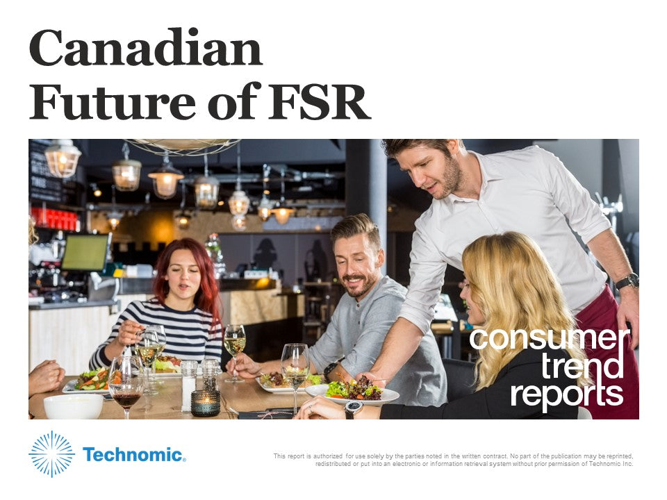 2019 Canadian Future of FSR Consumer Trend Report