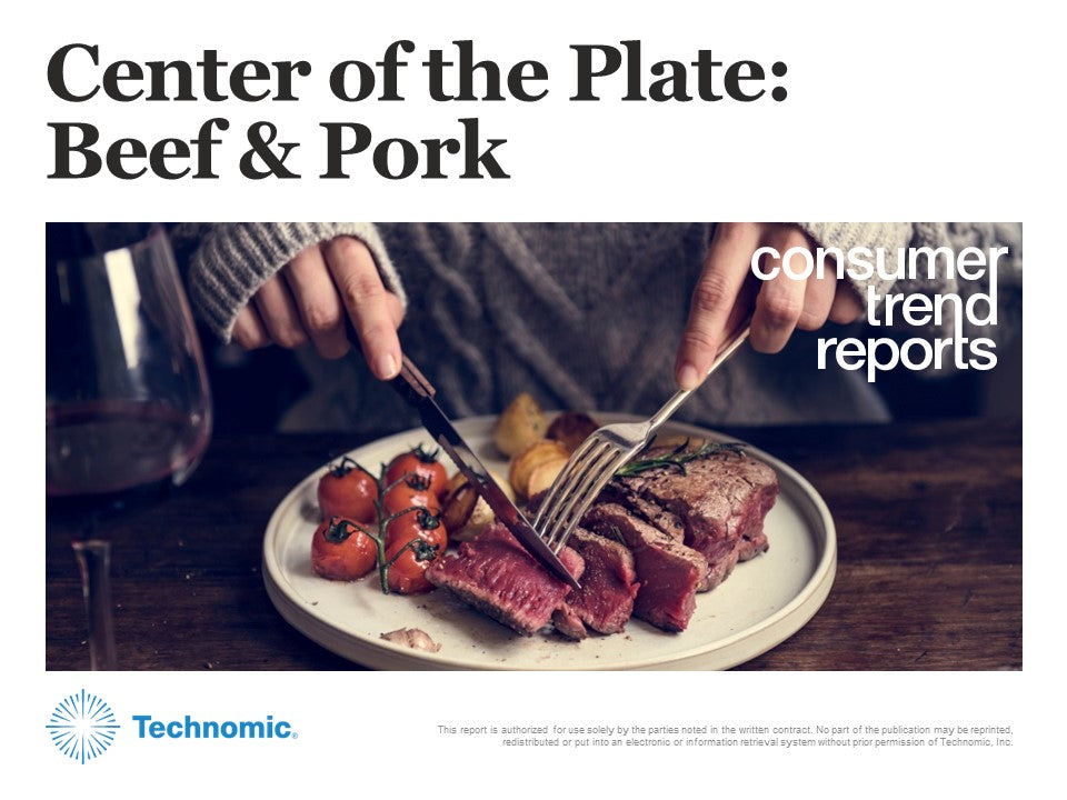 Center of the Plate: Beef & Pork Consumer Trend Report