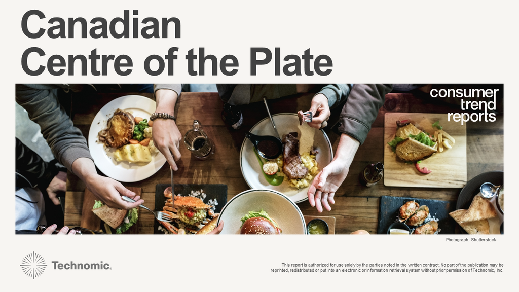 Canadian Centre of the Plate Consumer Trend Report