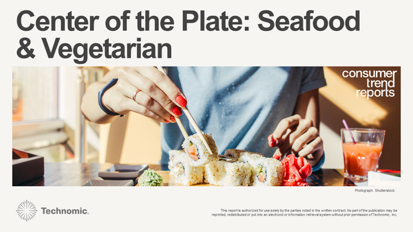 Center of the Plate: Seafood & Vegetarian Consumer Trend Report
